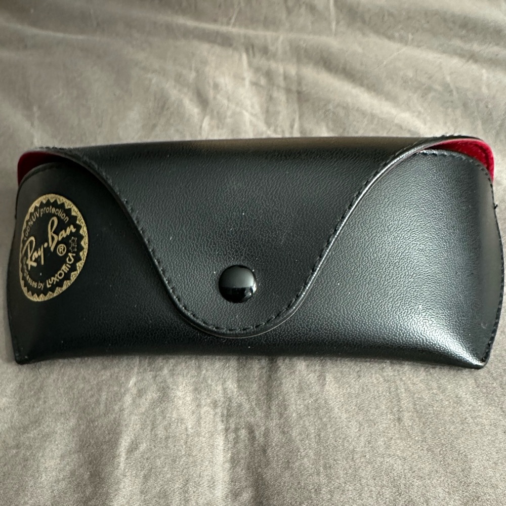 Ray Ban Case. Just case; no sunglasses..